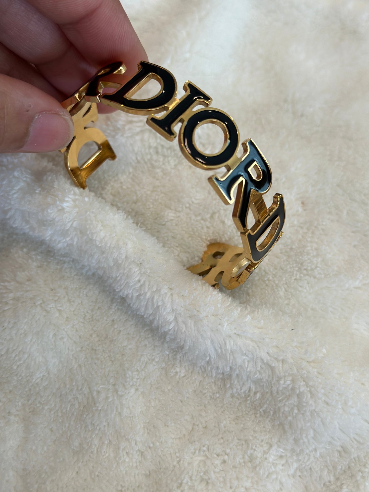 Big words bracelet stainless