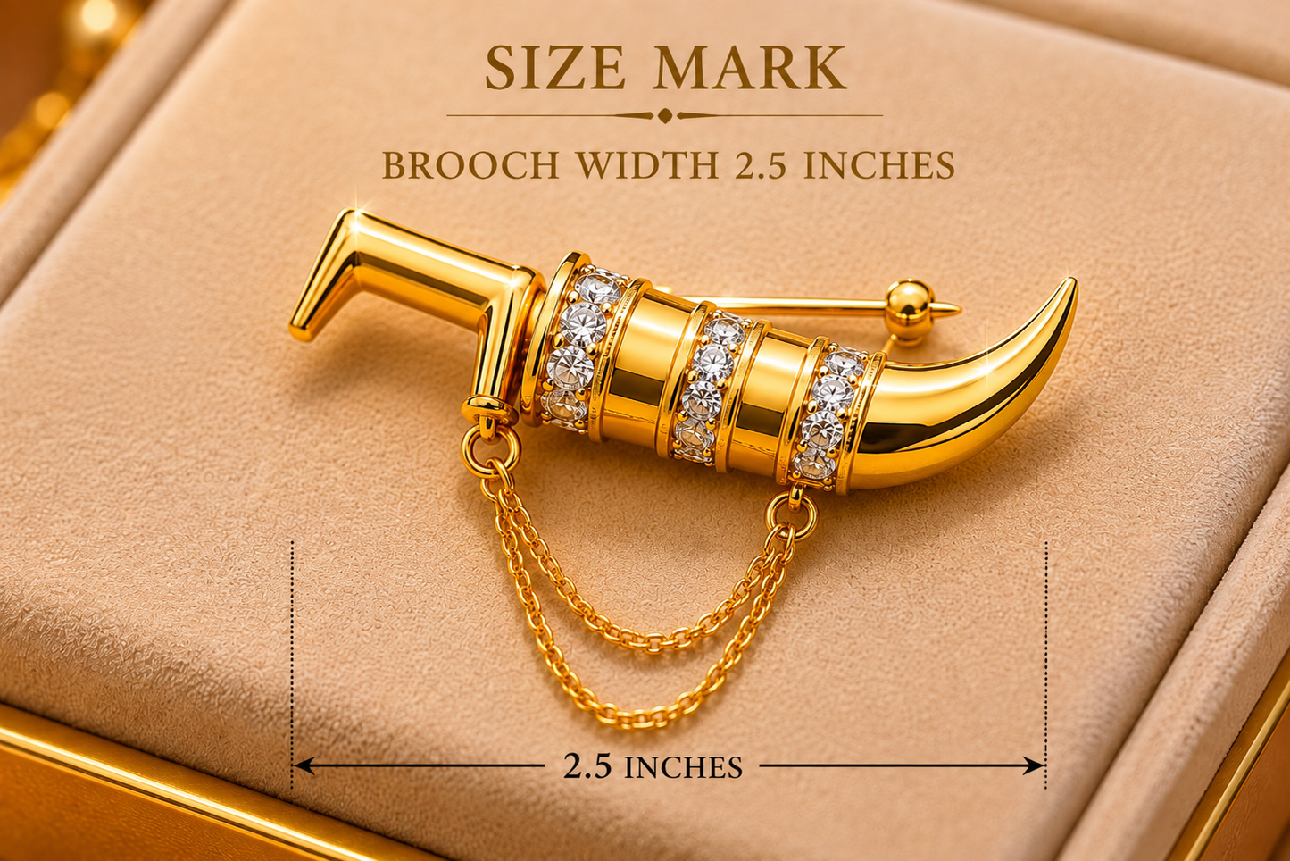 Sword brooch