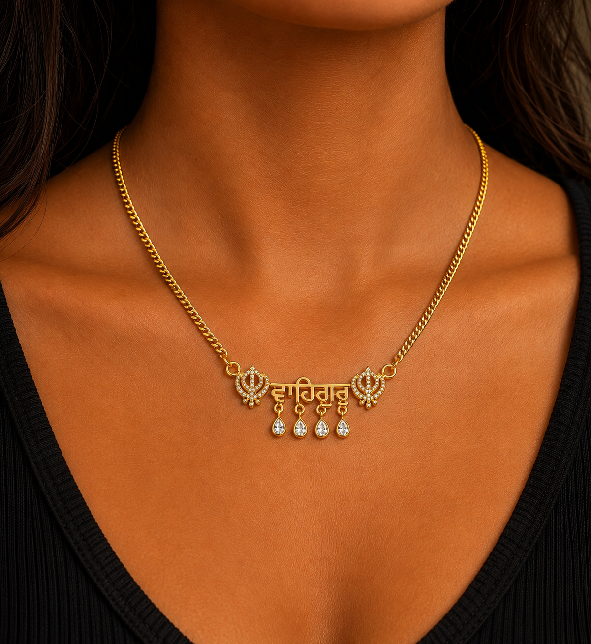 Waheguru neckalce bracelet