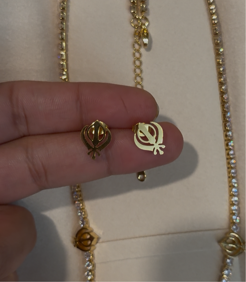 5 khanda necklace