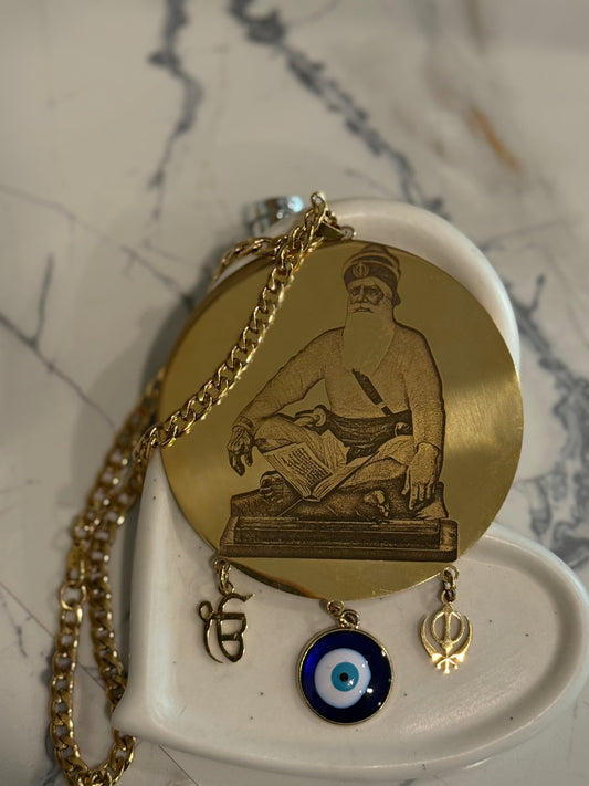 Baba deep singh g car hanging