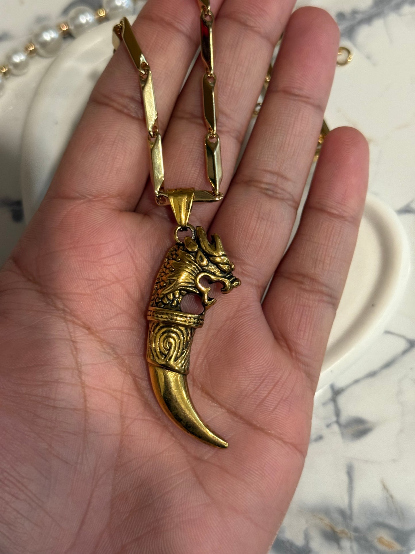 Lion necklace