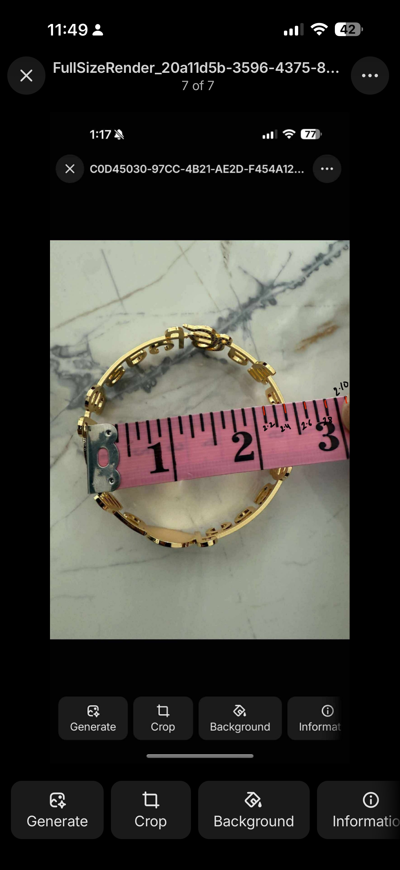 Ikonkar khanda bangle