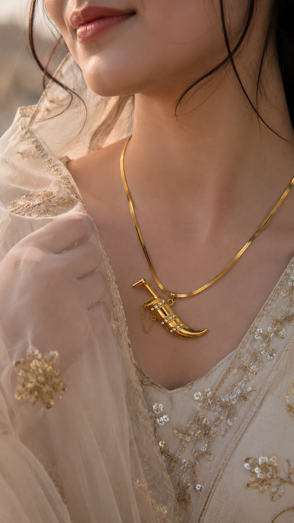 Sword necklace