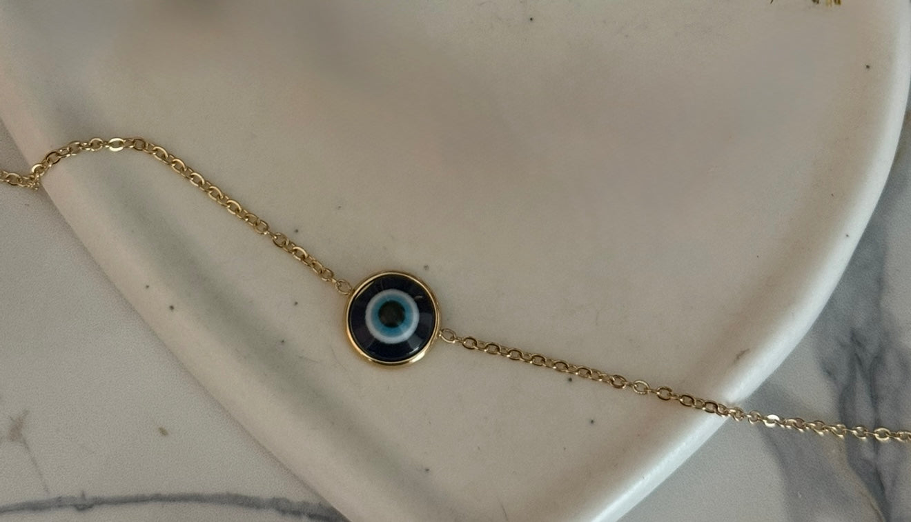 Evil eye bracelet