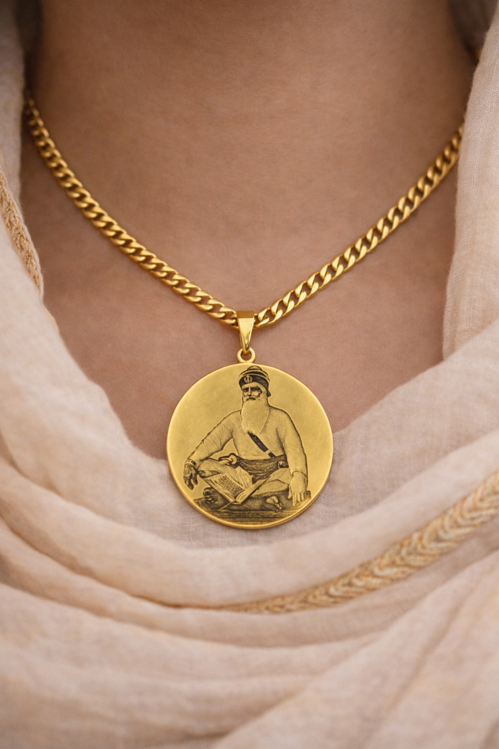 Baba deep Singh pendent