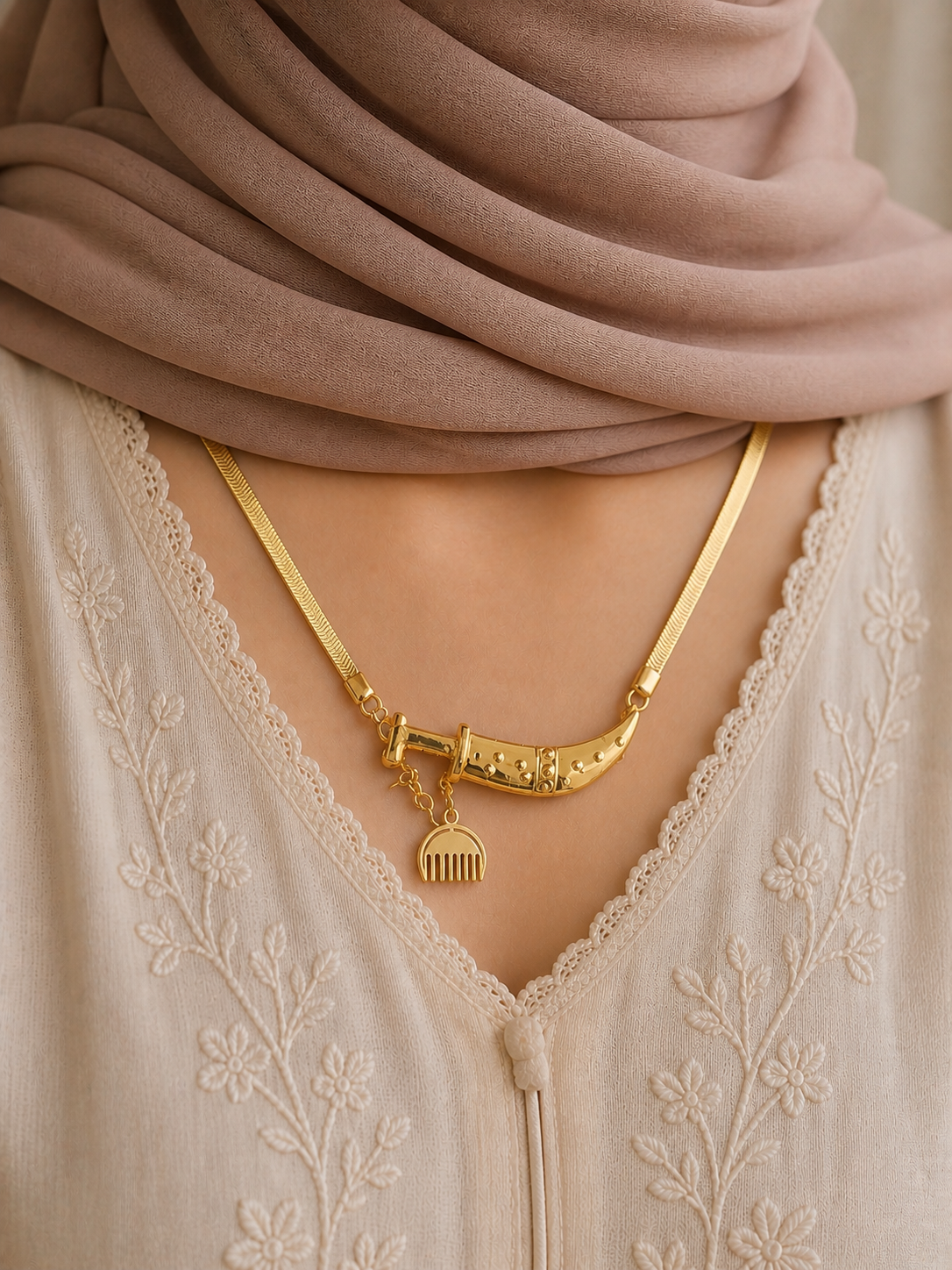 Kirpan kanga simple chain