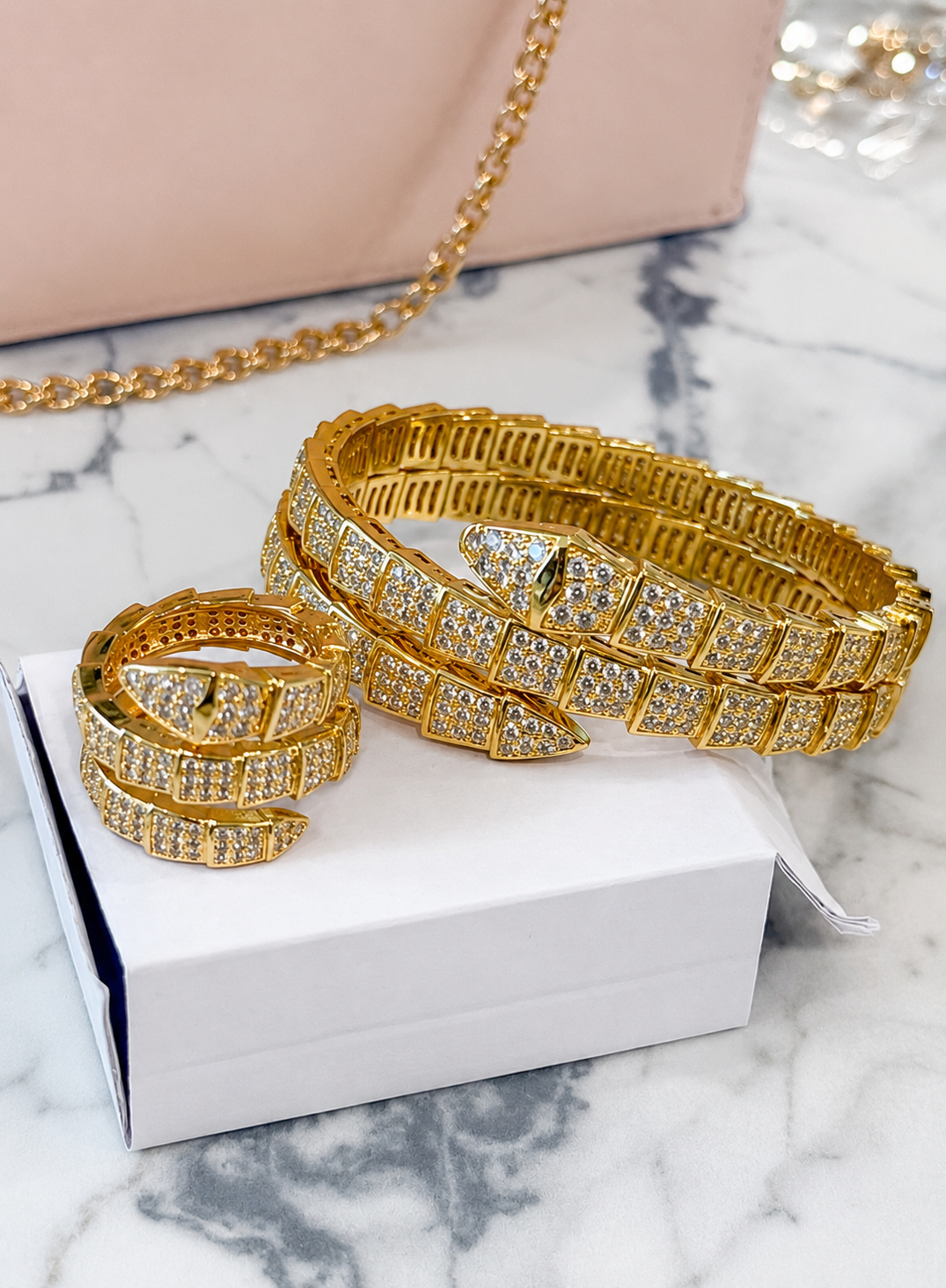 Triple Snake bangle