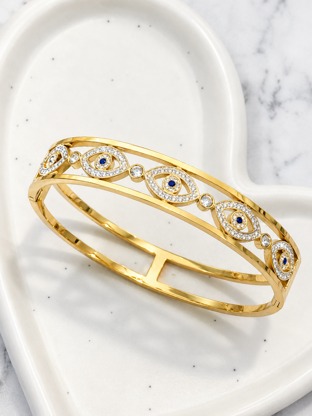 Evil eye bangle