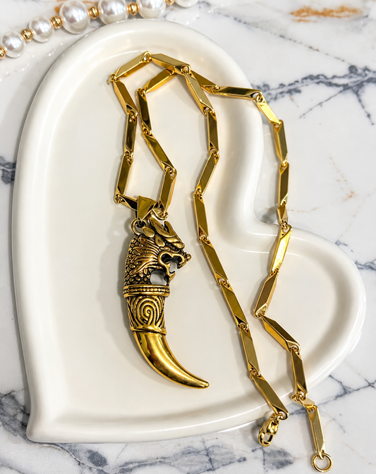 Lion necklace