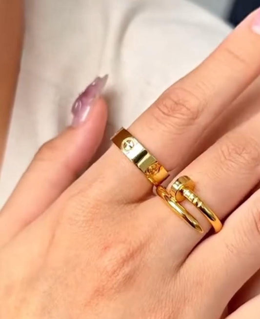 Rings nail love