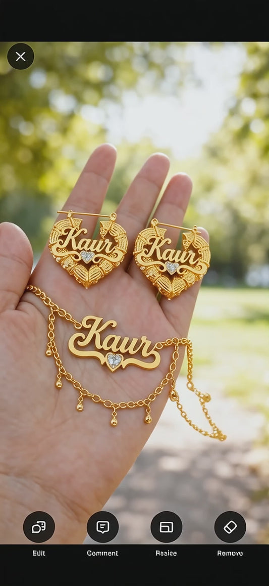 Kaur necklace set